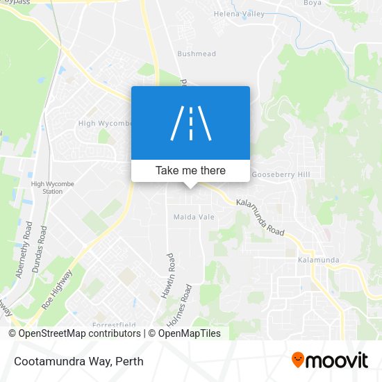 Cootamundra Way map