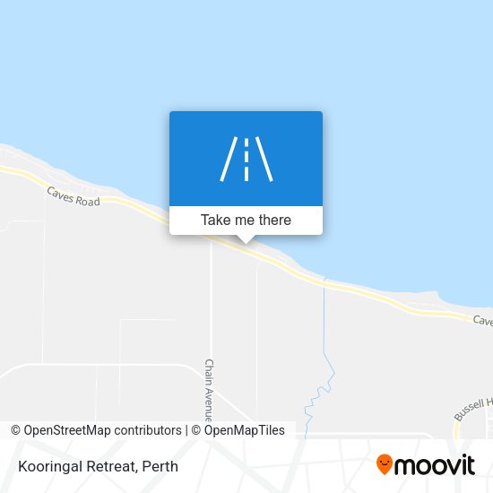 Kooringal Retreat map
