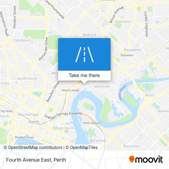 Fourth Avenue East map