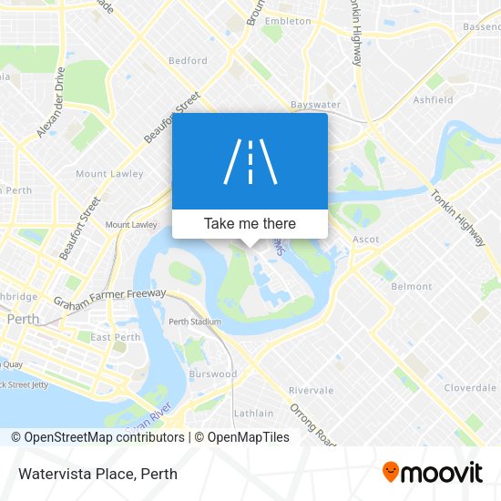 Watervista Place map