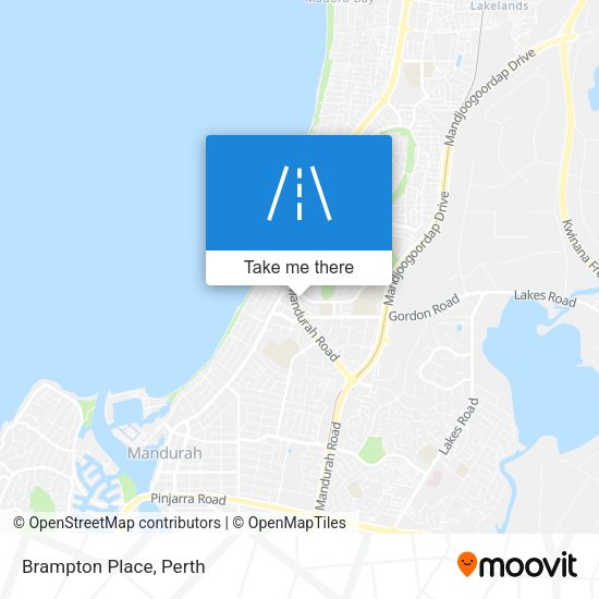 Brampton Place map