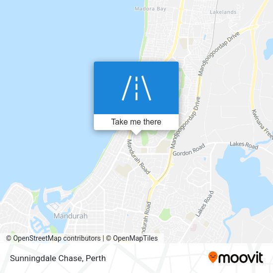 Sunningdale Chase map