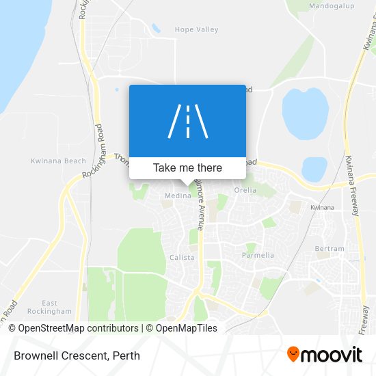 Brownell Crescent map