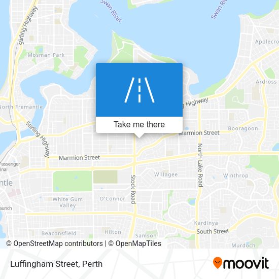 Luffingham Street map