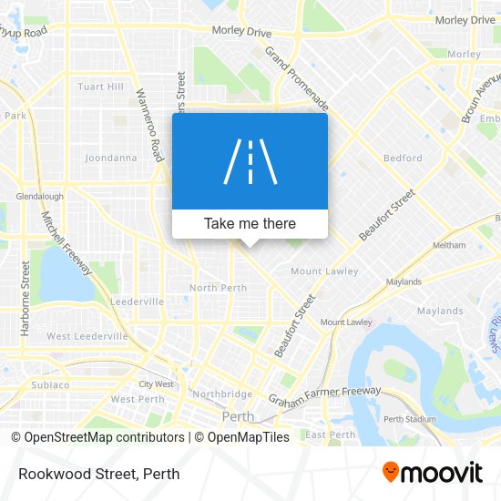 Rookwood Street map