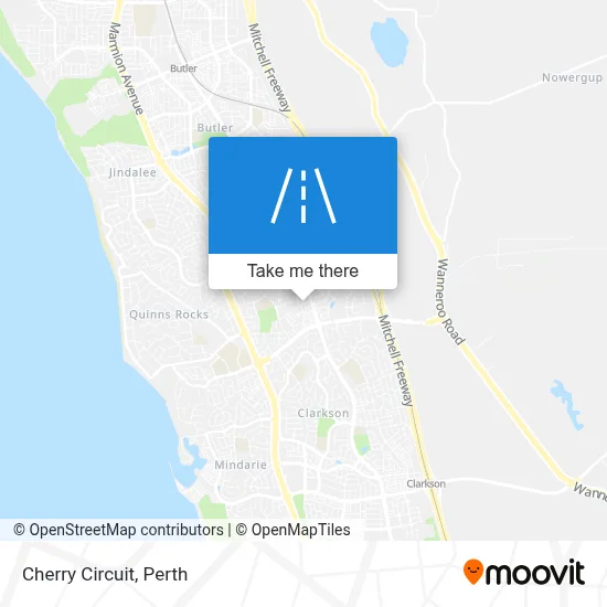 Mapa Cherry Circuit