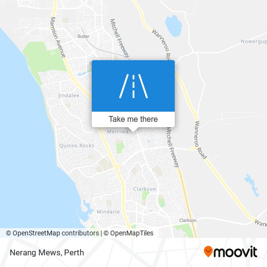 Nerang Mews map