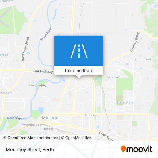 Mountjoy Street map