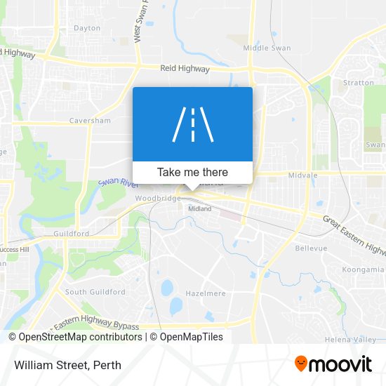 William Street map
