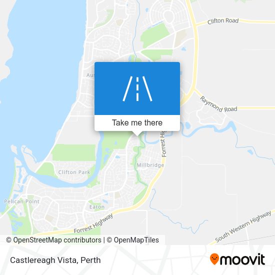 Castlereagh Vista map