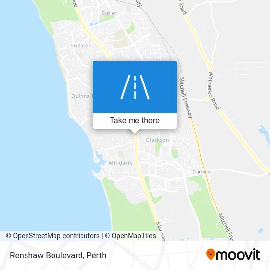 Mapa Renshaw Boulevard