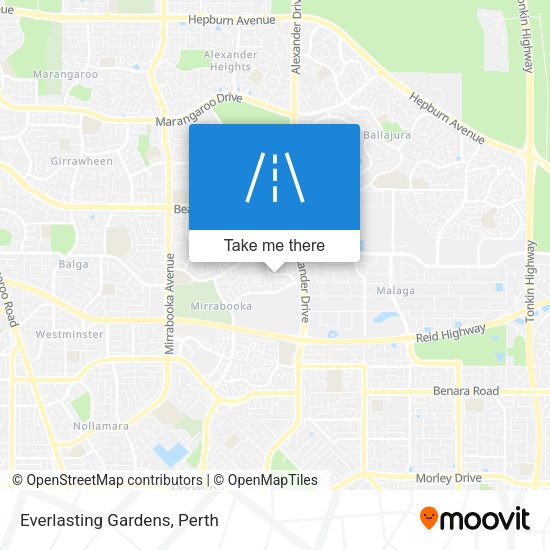 Everlasting Gardens map