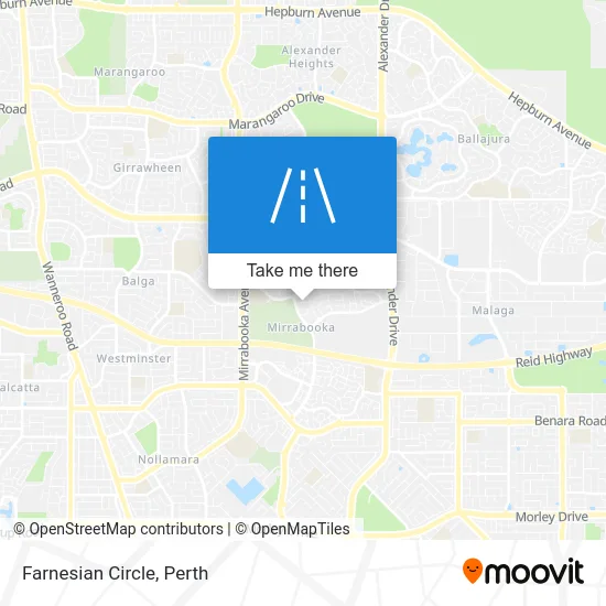 Mapa Farnesian Circle