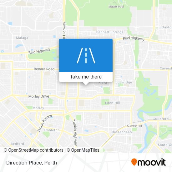 Direction Place map