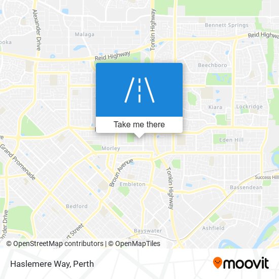 Haslemere Way map