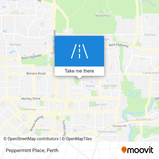 Peppermint Place map