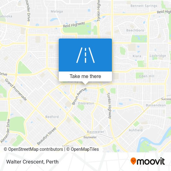 Walter Crescent map