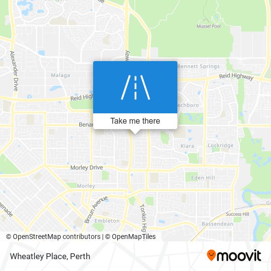 Wheatley Place map