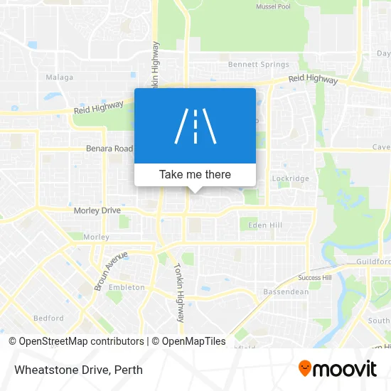 Mapa Wheatstone Drive