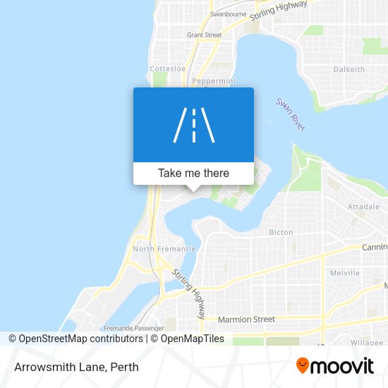 Arrowsmith Lane map