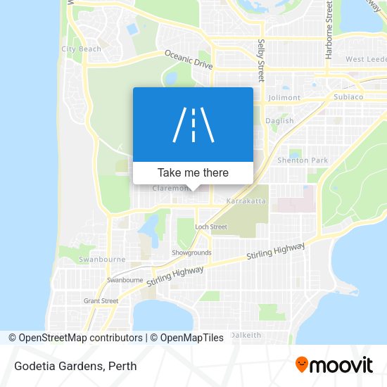 Godetia Gardens map