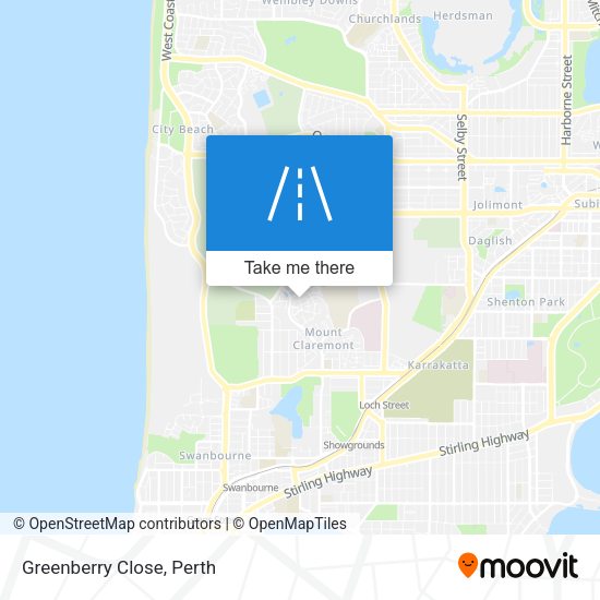 Greenberry Close map