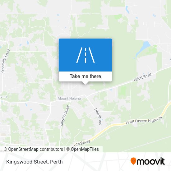 Kingswood Street map