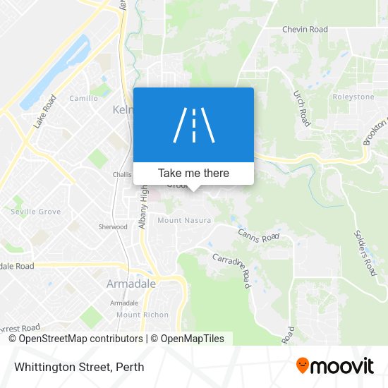 Whittington Street map