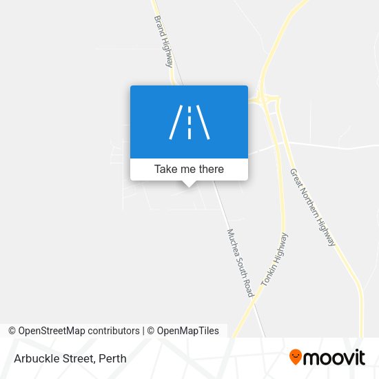 Arbuckle Street map