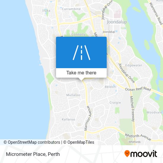 Micrometer Place map