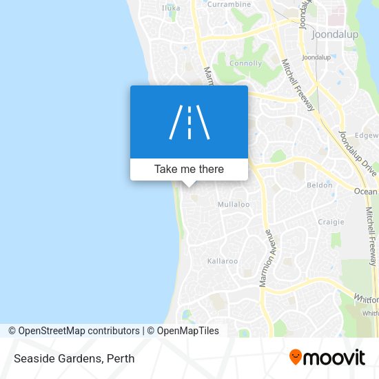 Seaside Gardens map