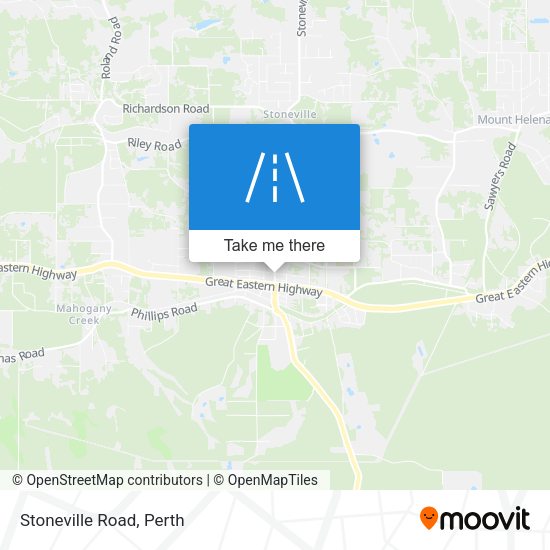 Stoneville Road map