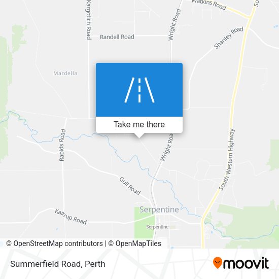 Summerfield Road map