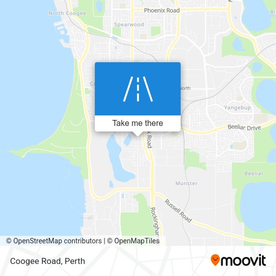 Coogee Road map