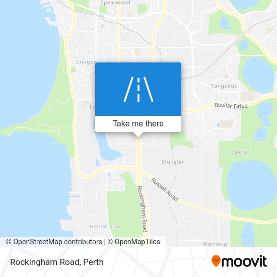 Rockingham Road map