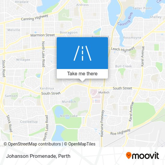 Johanson Promenade map