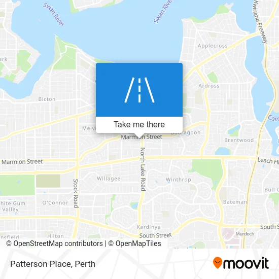 Mapa Patterson Place