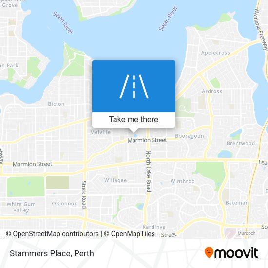Stammers Place map