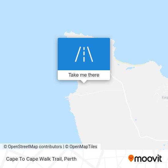 Cape To Cape Walk Trail map