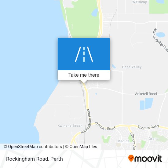 Rockingham Road map
