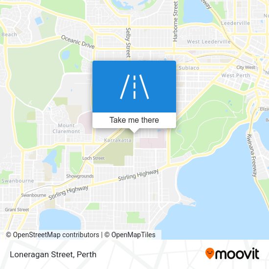 Loneragan Street map
