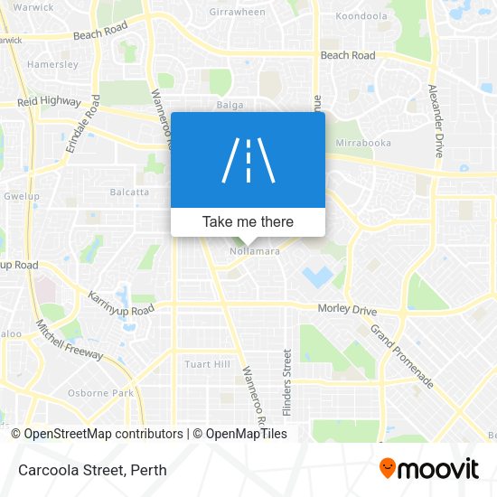 Carcoola Street map