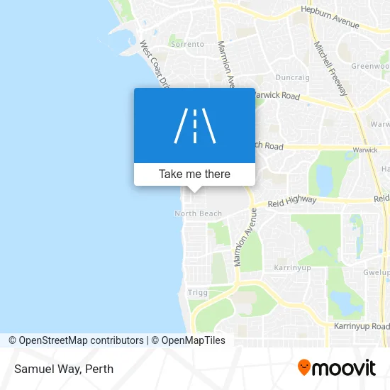 Samuel Way map
