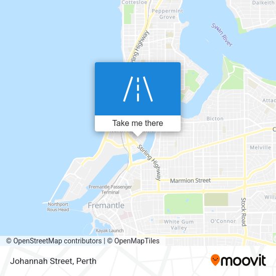Johannah Street map