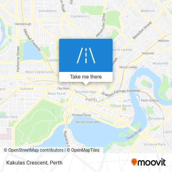 Kakulas Crescent map