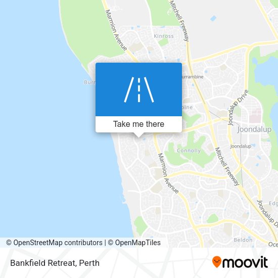Bankfield Retreat map