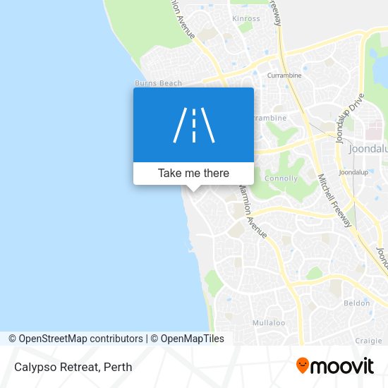 Calypso Retreat map