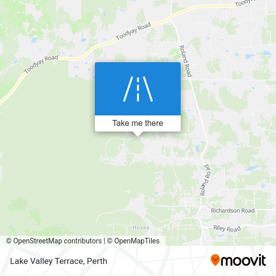 Lake Valley Terrace map