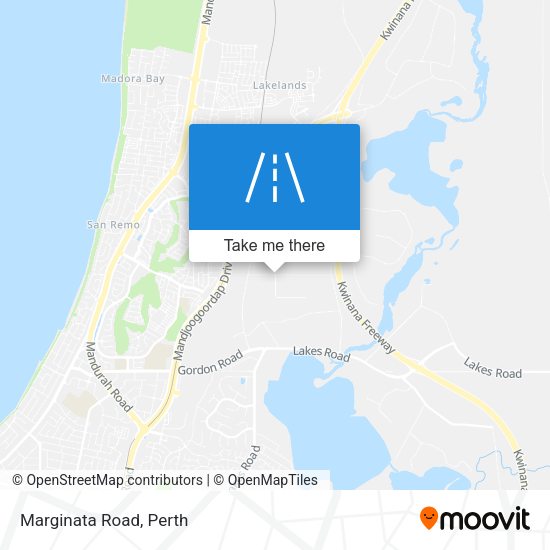 Marginata Road map