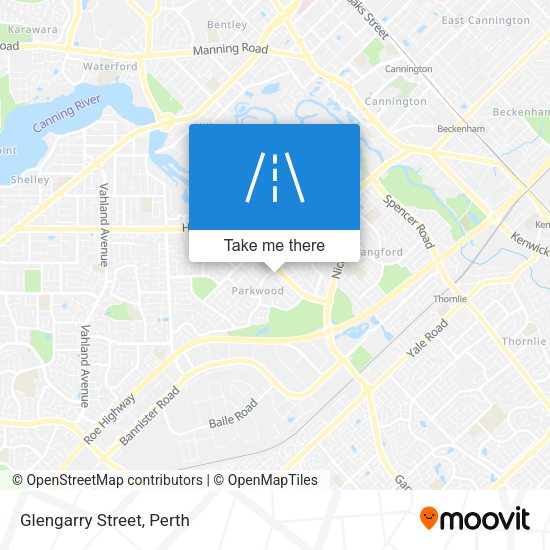 Glengarry Street map